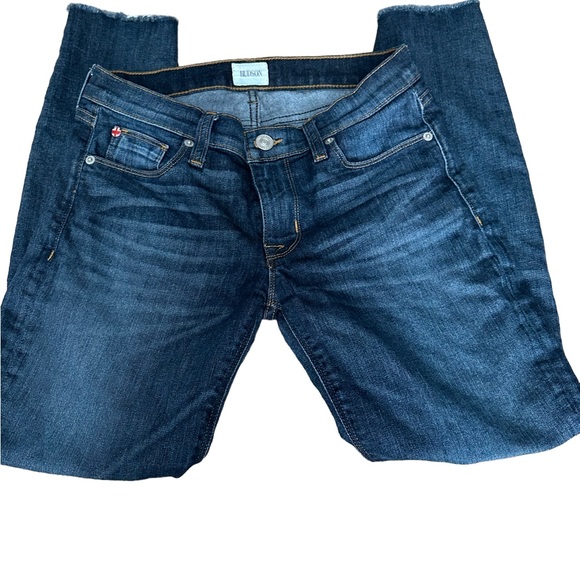 Hudson Krista Super Skinny Raw Hem Jeans - Picture 4 of 10